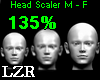 Head Scaler 135% M/F