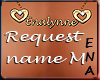 [Ena]Request Enalynne M