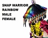 SNAP WARRIOR RAINBOW M/F