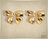 ℳ. Gold earrings