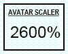 TS-Avatar Scaler 2600%