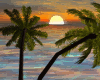 Mystic Tiki Beach Sunset