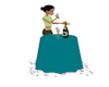 teal wedding