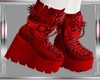 DC.. BOOTS RED