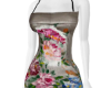 Floral Tulle Dress M