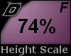 D► Scal Height *F* 74%