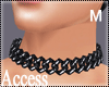 A. Blk Chain Necklace M