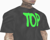 yb green vlone x top tee