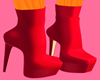 VELMA BOOTS RED