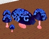 FF~ Deep Blue Mushrooms
