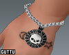 Skull Bracelet Left