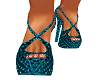 sexy blue heels