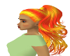 firey bliss ponytail