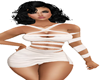 white strappy dress