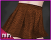 Brown Cloth Skirt