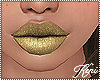 ⓚ Glitter Gold Lips