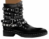 Black Studded PunkBoots