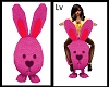 Easter Bunny Bounce Pink