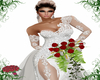 Red Rose Bridal W Pose