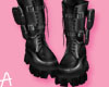 A| Alita Leather Boots