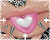 Heart Tongue ✘ White