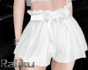 ^R: White Shorts