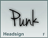 Headsign Punk