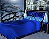 blue rose bed