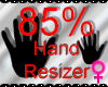 *M* Hand Scaler 85%