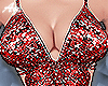 Red Glitter Butterfly
