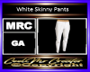 White Skinny Pants