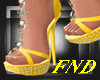 F*yellow shoes