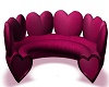 Pink Crush Heart Sofa