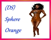 (DS)Sphere orange dress