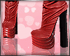 Red Bomb Boots
