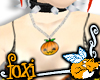 [Foxi]pumpkin necklace