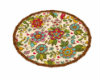 Round Country rug