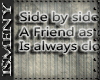 [Is] To Friend Sticker