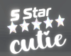 5 star cutie ♡