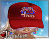Patriotic Red Cap