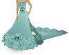 (JQ)turquoise gown