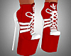 Sazzy Red Boots