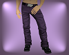 Royal Purple Pants /belt