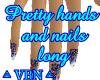 Nails long B