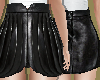 Leather Petal Skirt
