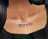 USA *BOW* NECKLACE