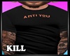 Anti You Orange Tee
