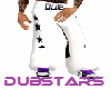 DUBSTARS-Blk/White Pants