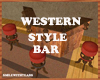 western style bar