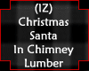 Santa In Chimney Lumber